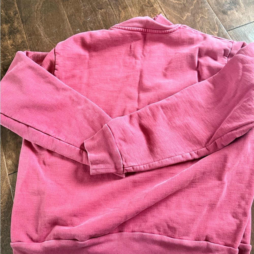 Rudy Jude Raspberry Half-Zip Sweatshirt - Picture 5 of 8